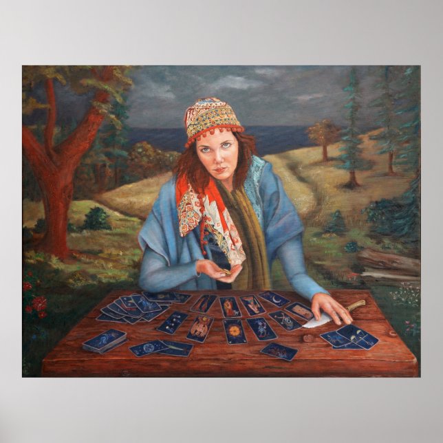Gypsy Fortune Teller Poster (Front)