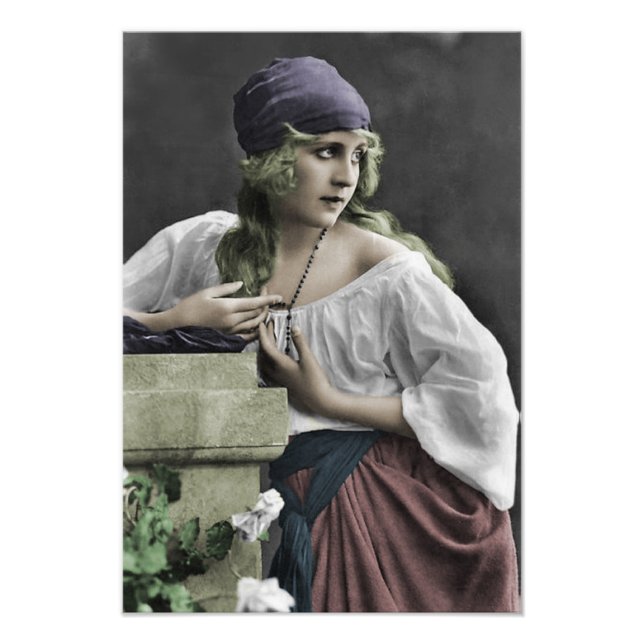 Gypsy Girl Photo Print (Front)