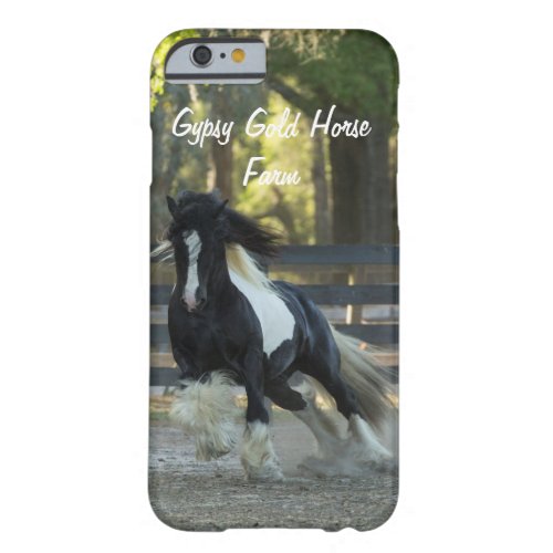 Gypsy Gold Gypsy Vanner stallion phone case