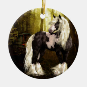 Gypsy Gold Vanner Ceramic Ornament
