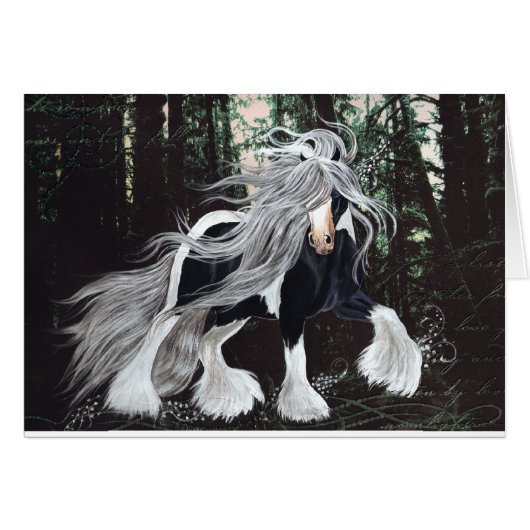 Gypsy Horse Fantasy Cards (Front Horizontal)