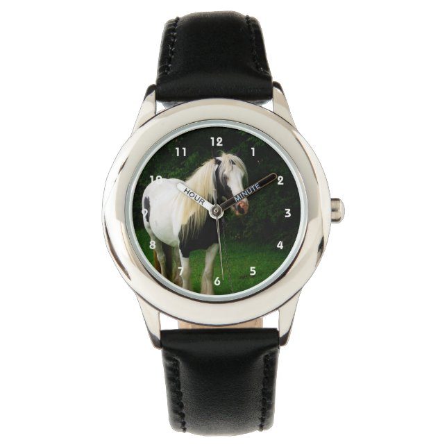 Gypsy horse photo watch (Front)