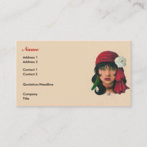 Gypsy II Business Card