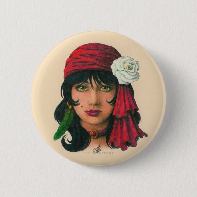 Gypsy II Button (Front)