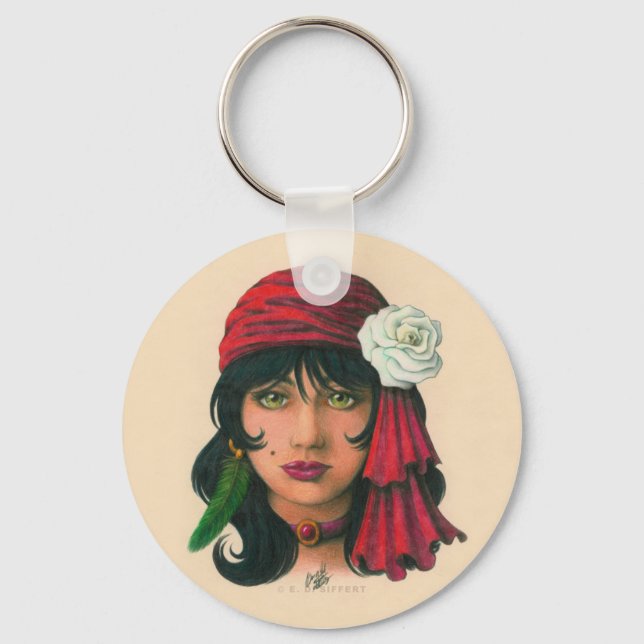 Gypsy II Keychain (Front)