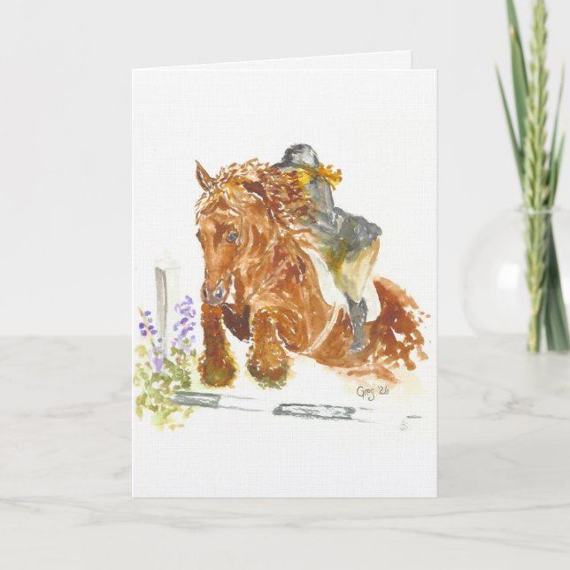 Gypsy Jumper Thank You Card (Front)