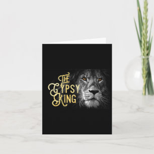 Gypsy King Lion  Card