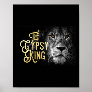 Gypsy King Lion  Poster