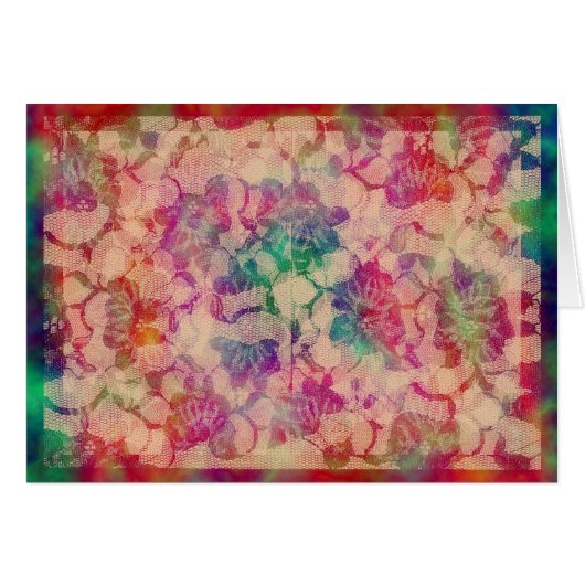 Gypsy Lace Roses Cards (Front Horizontal)