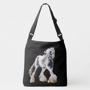 Gypsy Mare Stallion Draft Horse Crossbody Bag