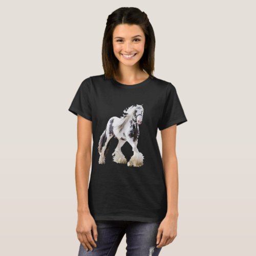 Gypsy Mare Stallion Draft Horse T_Shirt