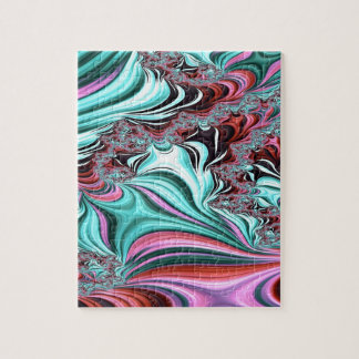 Gypsy Moire Fractal 3 Jigsaw Puzzle