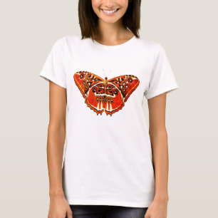 Gypsy moth, rust orange and black T-Shirt