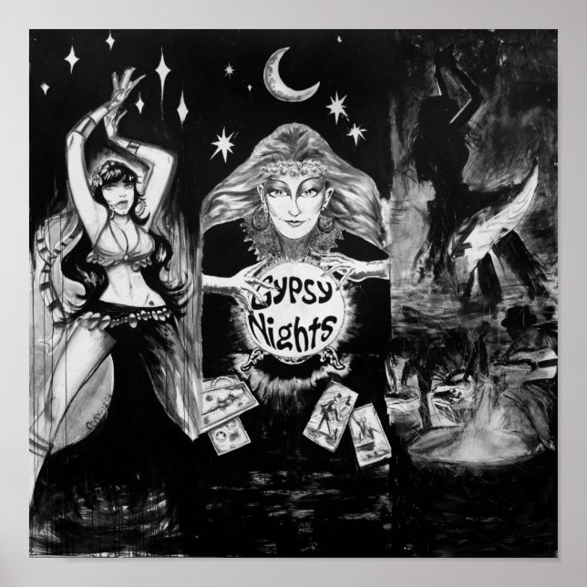Gypsy Nights Poster (Front)