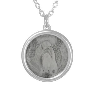 Gypsy Pegasus silver necklace