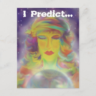 Gypsy Prediction Halloween Party Invitation