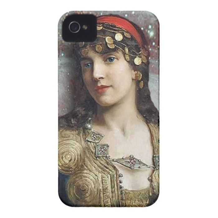 Gypsy Princess, altered art iPhone 4 Covers