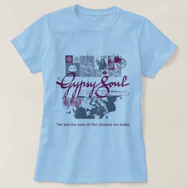 Gypsy Soul Ladies Tee (Design Front)