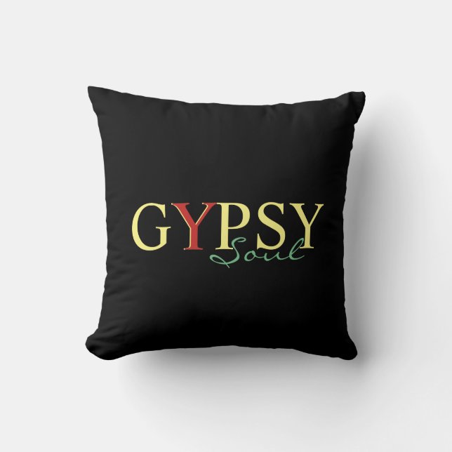 Gypsy Soul Pillow (Front)