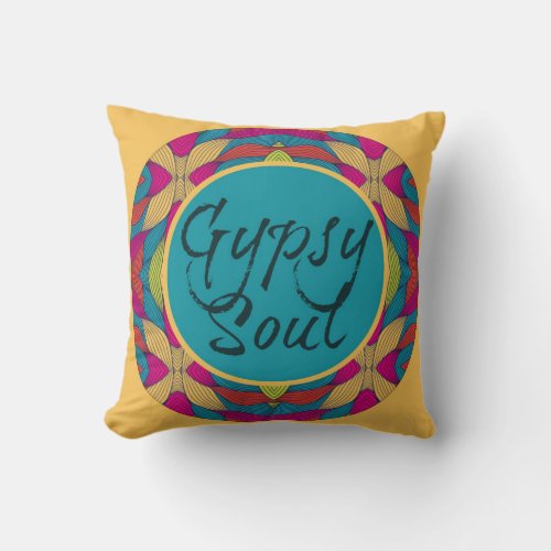 Gypsy Soul Pillow by Endless Summer