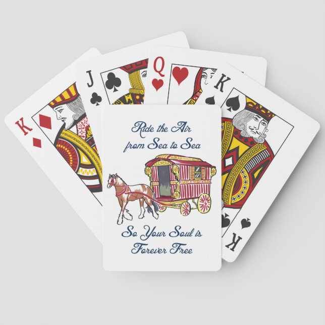 Gypsy Soul Poker Cards (Back)