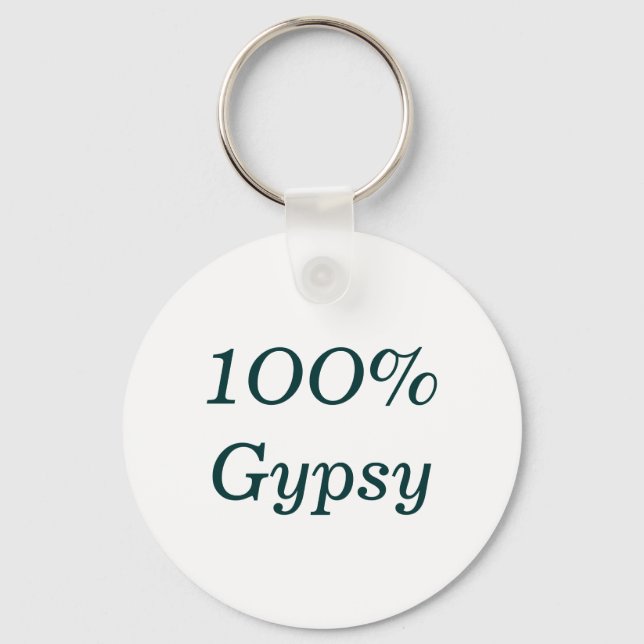 Gypsy stuff & TYSON FURY Keychain (Front)