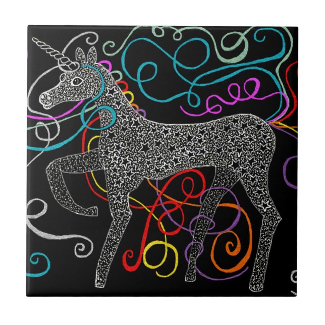 Gypsy the magic unicorn complete tile (Front)