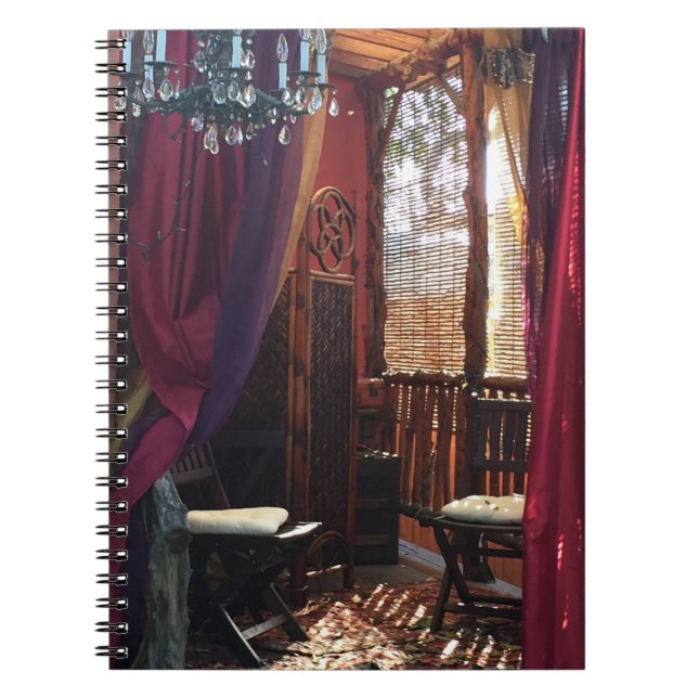 Gypsy Theater with Chandelier welcomes you! Notebook (Front)