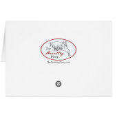 Gypsy Vanner Cards (Back Horizontal)