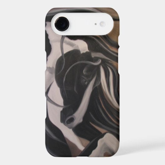 Gypsy Vanner Case-Mate iPhone Case (Back)