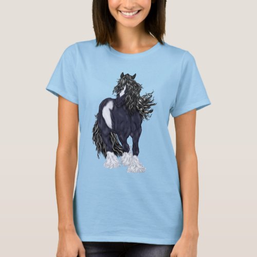 Gypsy Vanner Draft Horse T_Shirt