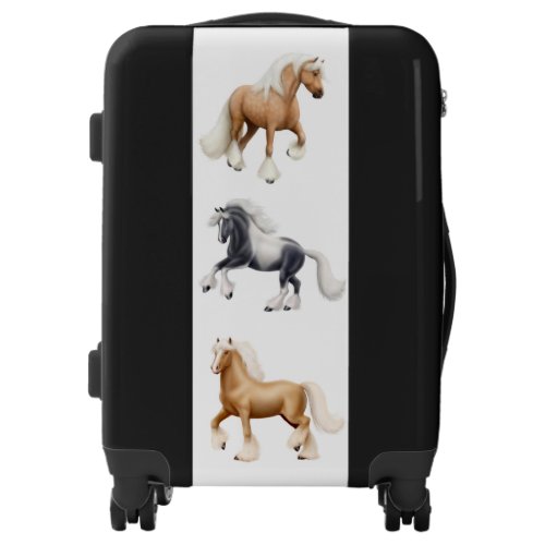 Gypsy Vanner Draft Horses Luggage