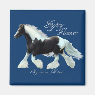 Gypsy Vanner, Elegance in motion Magnet