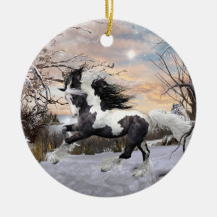 Gypsy Vanner Horse Ornament