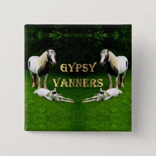 Gypsy Vanners Button