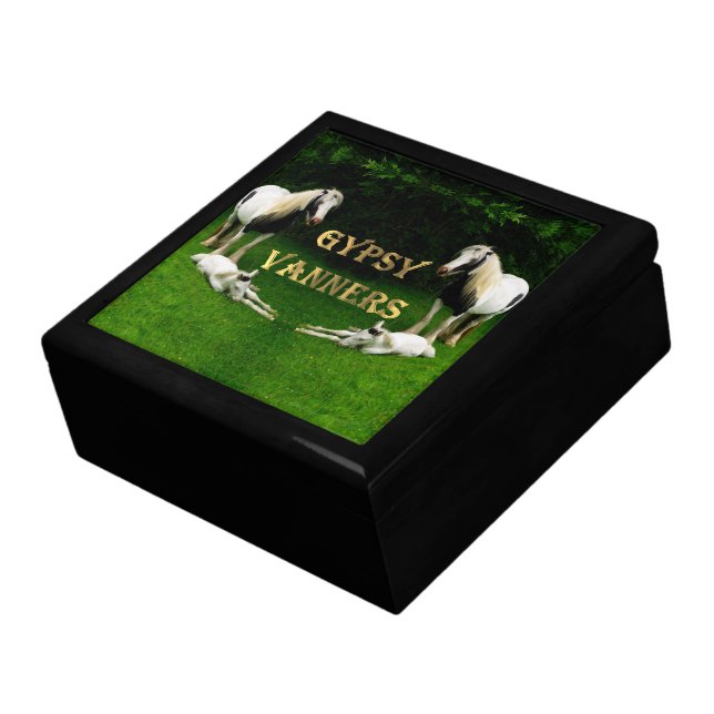 Gypsy Vanners Keepsake Box (Side)