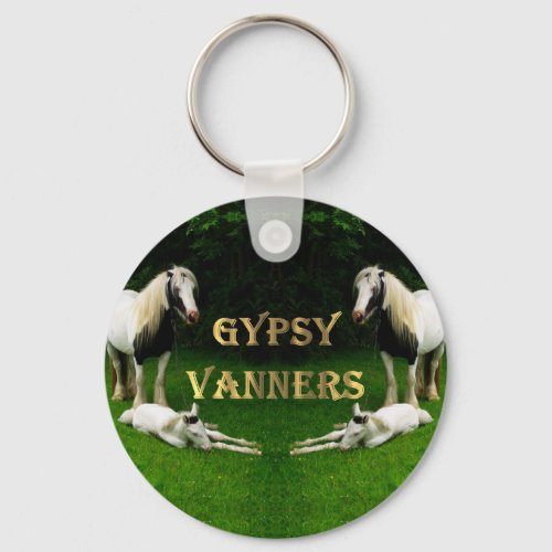 Gypsy Vanners Keychain