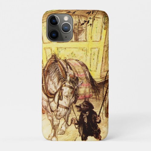 Gypsy Wagon  Golden Afternoon by Arthur Rackham iPhone 11 Pro Case