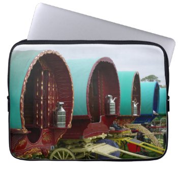 Gypsy Wagons Laptop Sleeve by customizedgifts at Zazzle