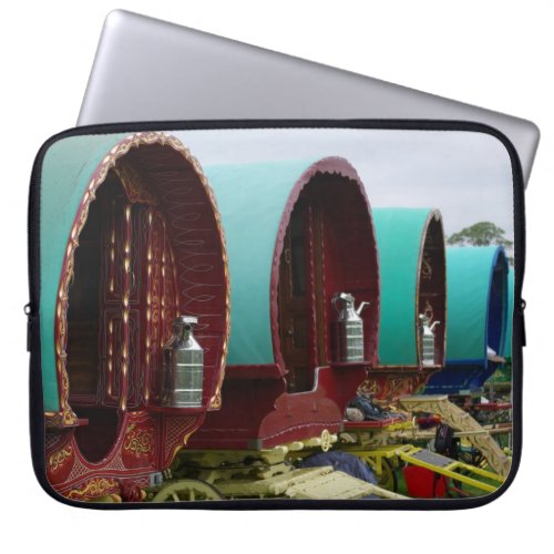 Gypsy wagons laptop sleeve