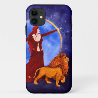 Gypsy Witch Fantasy Goddess Art Nouveau iPhone 11 Case