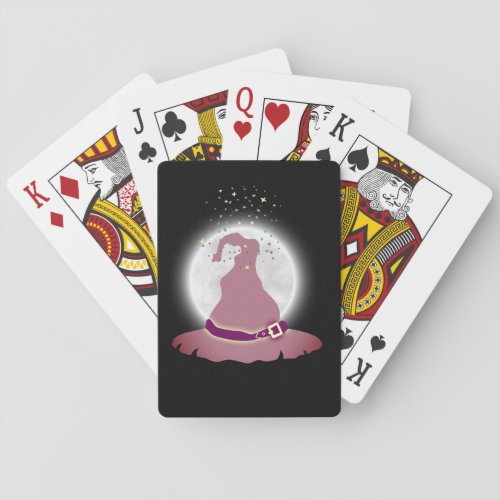 Gypsy Witch Fortune Telling Cartomancy Black Playing Cards
