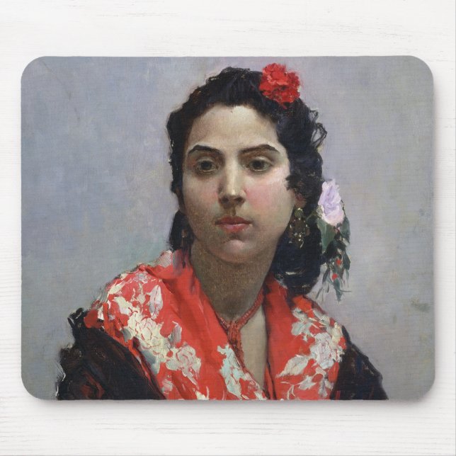 Gypsy Woman Mouse Pad (Front)