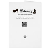 Gyrfalcon on Glove Cards (Back)