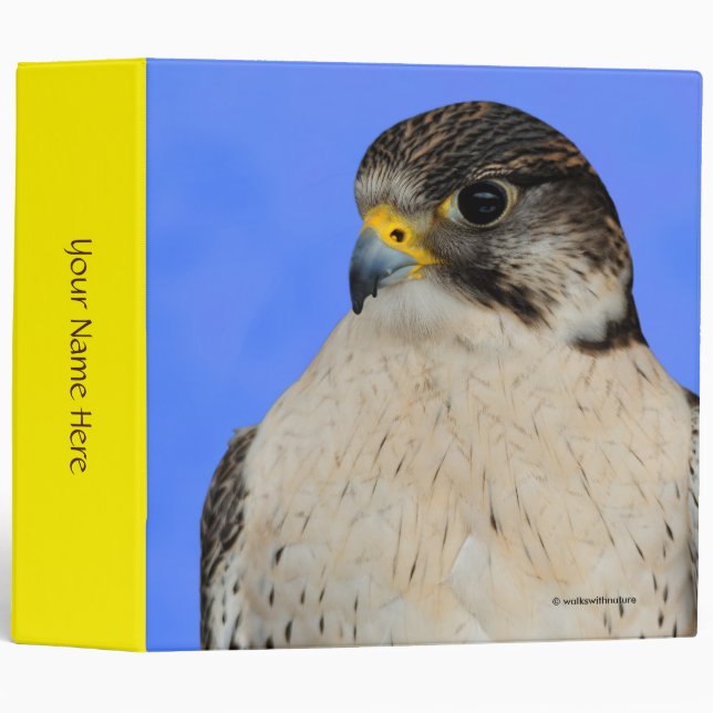 Gyrfalcon Saker Hybrid Falcon 3 Ring Binder (Front/Spine)
