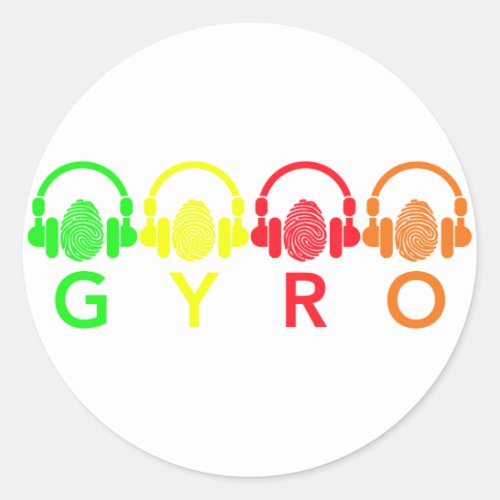 GYRO Sticker