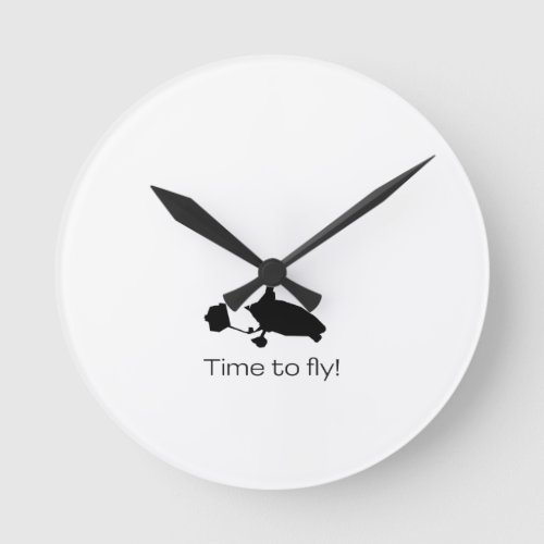 Gyrocopter Clock