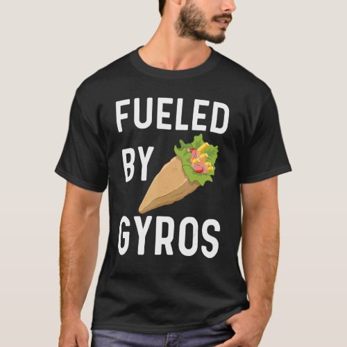 Gyros For Men Women Gyro Meat Pita Doner Kebab Foo T_Shirt