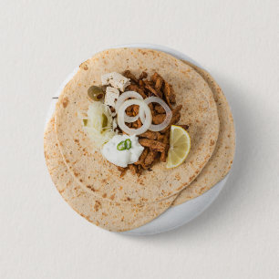 Gyros pita with tzatziki coleslaw olives and feta button