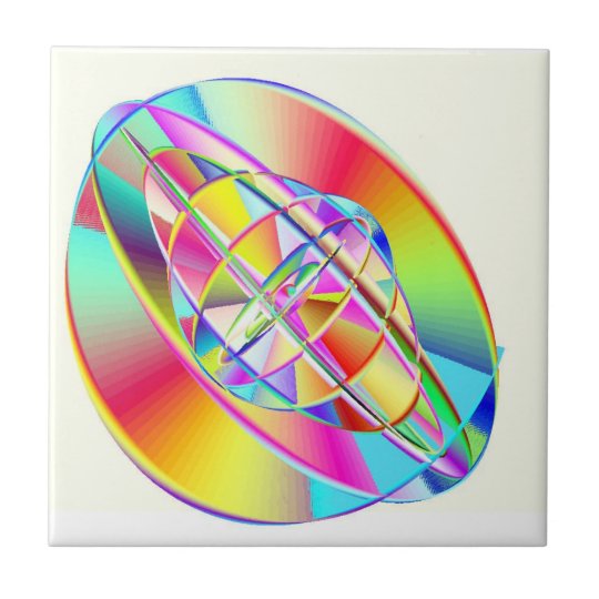 Gyroscopic Rainbow Tile